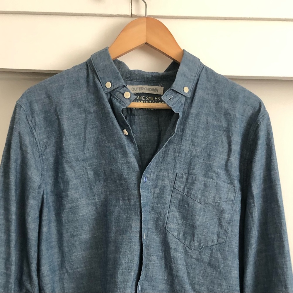 Outerknown Chambray limited supply shirt